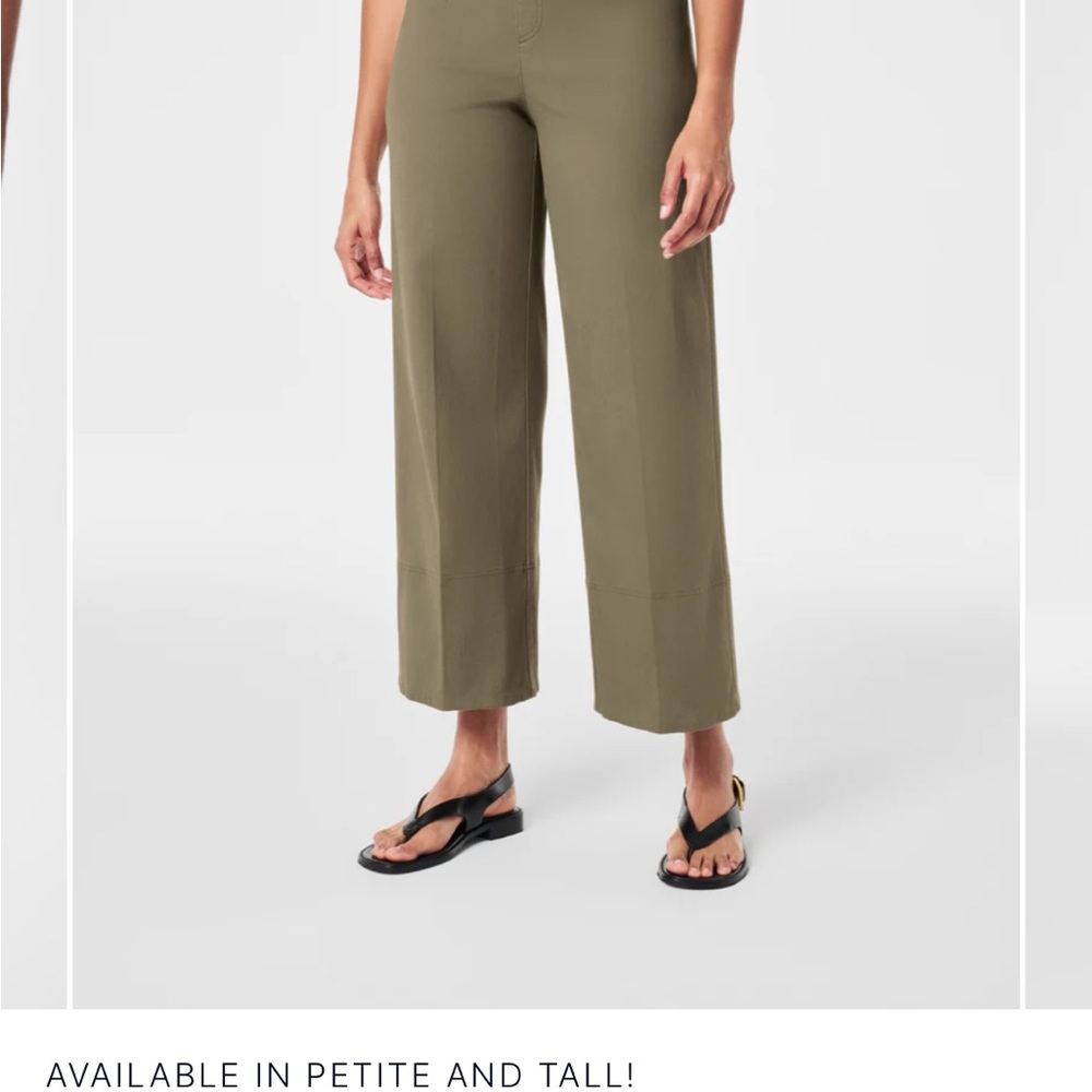 Spanx pants olive